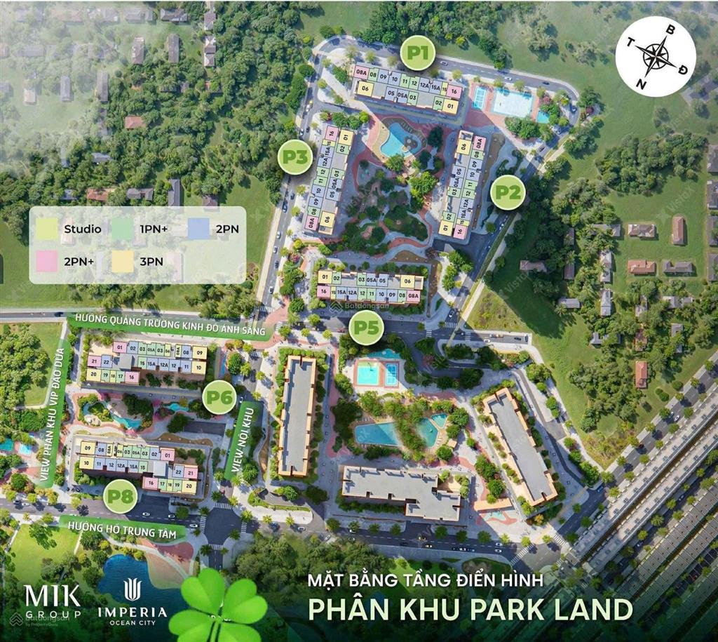 Studio hiếm tại parkland ocean park. chính chủ cần tiền bán rẻ hơn giá mua ban đầu. chỉ 2 tỷ tts