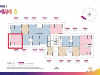 Bán shophouse khối đế tại the miami gs5 vinhomes smart city sở hữu lâu dài 22,9 tỷ, 90,8 m2