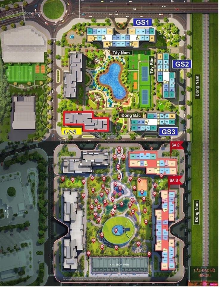 Bán shophouse khối đế tại the miami gs5 vinhomes smart city sở hữu lâu dài 21,9 tỷ, 90,8m2