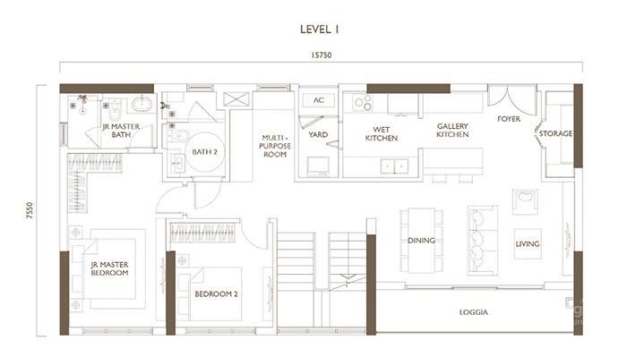 Duplex lumi hanoi 4pn, 18 tỷ bao phí, 193.2 m², tây mỗ, nam từ liêm, hà nội.