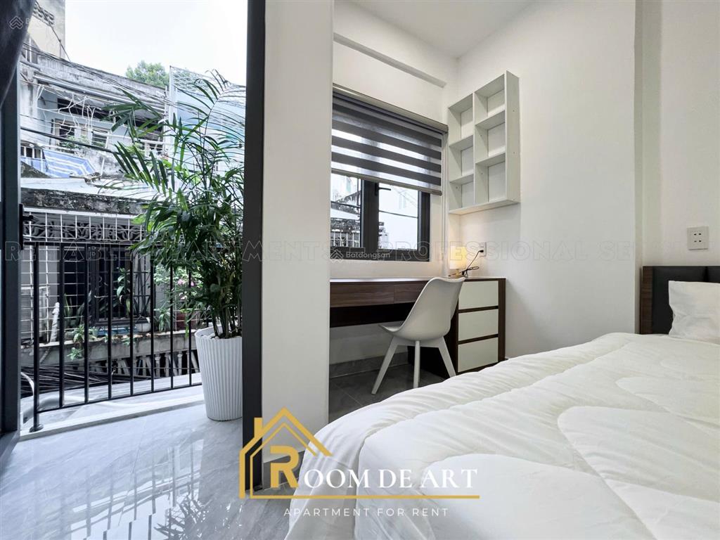 Cho thuê căn hộ studio ban công thoáng full nội thất cao cấp lý thái tổ quận 10 gần vạn hạnh mall