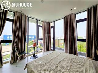 Cho thuê căn hộ studio ban công lớn full nội thất lê văn sỹ quận 3 gần chùa pháp hoa