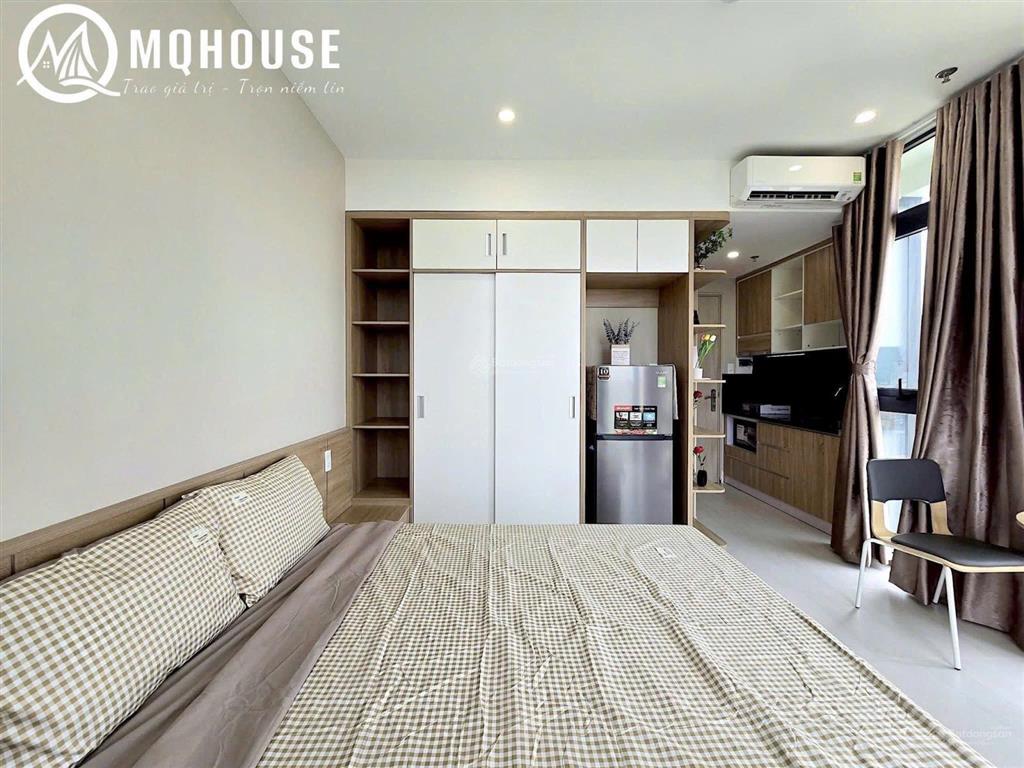 Cho thuê căn hộ studio ban công lớn full nội thất lê văn sỹ quận 3 gần chùa pháp hoa