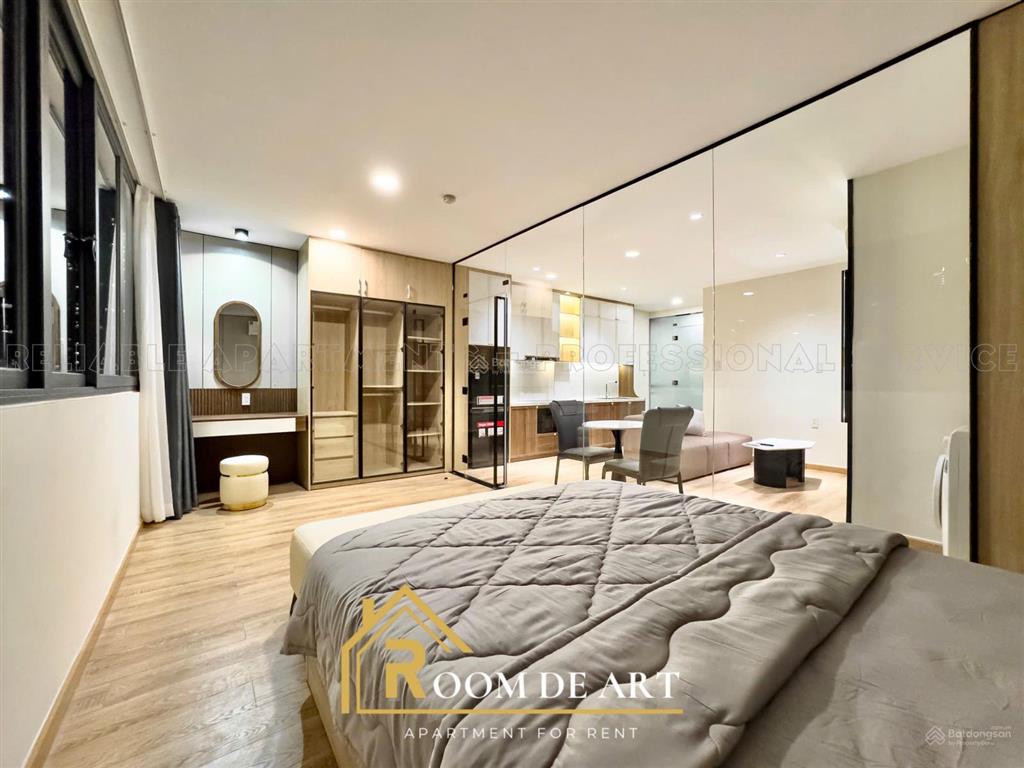 Cho thuê căn hộ 1pn phạm viết chánh quận 1 cửa sổ lớn gần phố tây bùi viện
