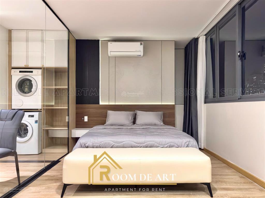 Cho thuê căn hộ 1pn phạm viết chánh quận 1 cửa sổ lớn gần phố tây bùi viện