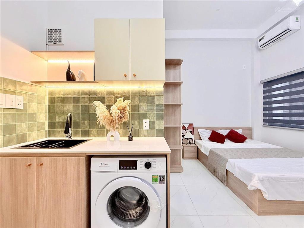 Cho thuê căn hộ studio full nội thất mới 100% tô hiến thành 10 gần vạn hạnh mall
