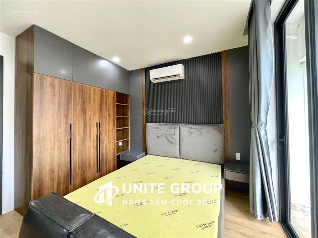 Cho thuê căn hộ 1pn full nội thất mới ban công trần hưng đạo quận 5 gần sgu, hcmue