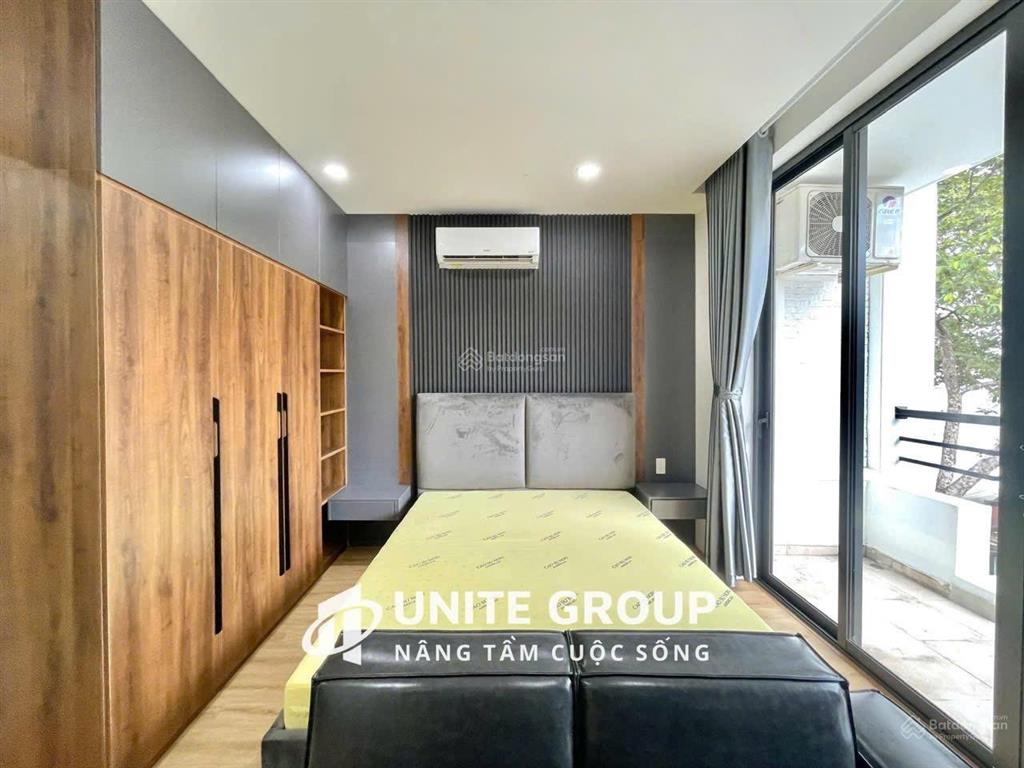 Cho thuê căn hộ 1pn full nội thất mới ban công trần hưng đạo quận 5 gần sgu, hcmue