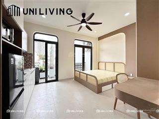 Cho thuê căn hộ studio full nội thất ban công thoáng mát võ thị sáu, quận 3, gần hồ con rùa