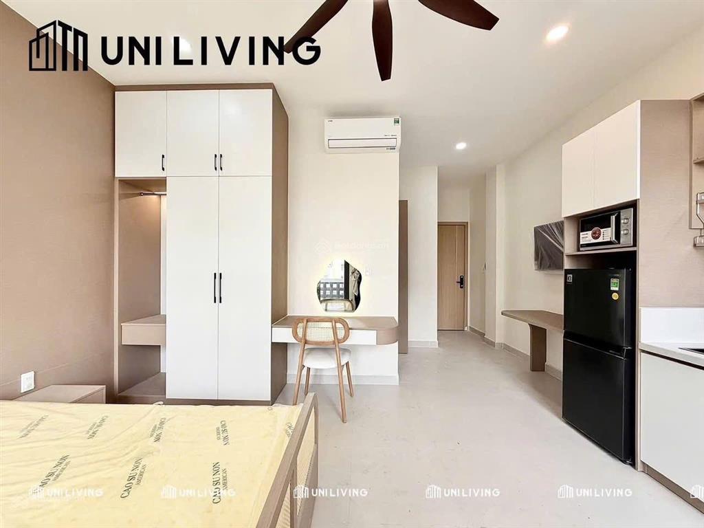 Cho thuê căn hộ studio full nội thất ban công thoáng mát võ thị sáu, quận 3, gần hồ con rùa