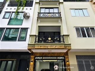 Phân lô ô tô tránh  vỉa hè  6 tầng thang máy  2 thoáng  hoàng văn thái  16,9 tỷ 52m