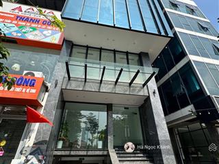 Lô góc 8,6m mặt tiền quyền lực | vỉa hè | mặt phố dương khuê | 75m | 8 t | thang máy | kdoanh vip