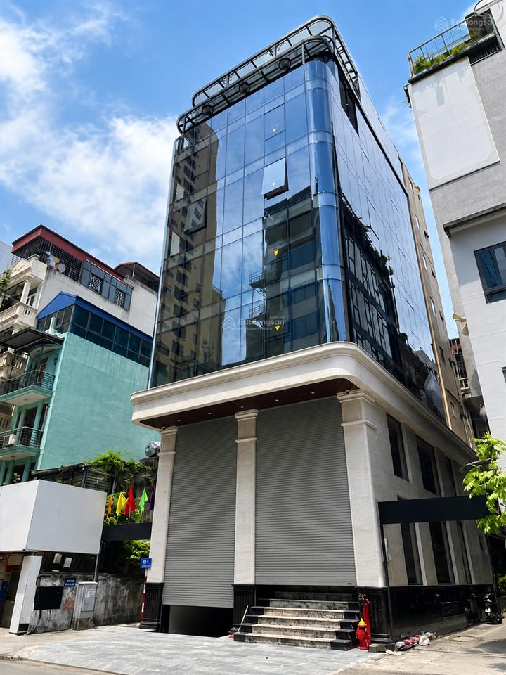 Lô góc 16m mặt tiền quyền lực mp lê đức thọ | building 8t có hầm | thang máy | vỉa hè 5m kinh doanh