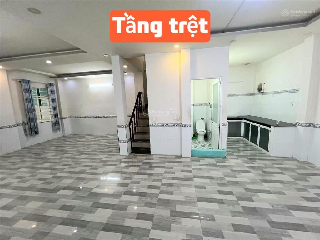 Nhà nhà bè ngang 6,4m 86,4m² gara ô tô hẻm 6m 6,68 tỷ
