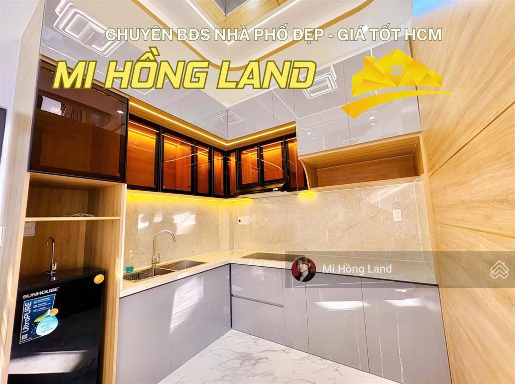 Hot căn góc full nt cách hẻm xe hơi 10m, huỳnh tấn phát nhà bè, 4 tầng, 6tỷ490 tl