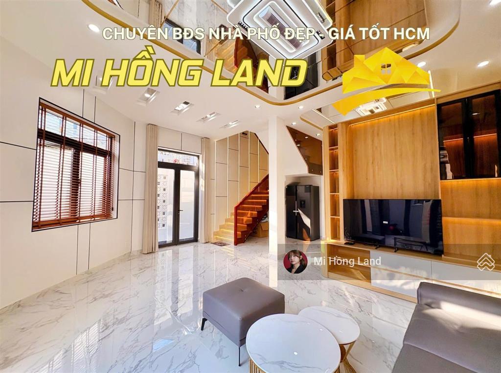 Hot căn góc full nt cách hẻm xe hơi 10m, huỳnh tấn phát nhà bè, 4 tầng, 6tỷ490 tl