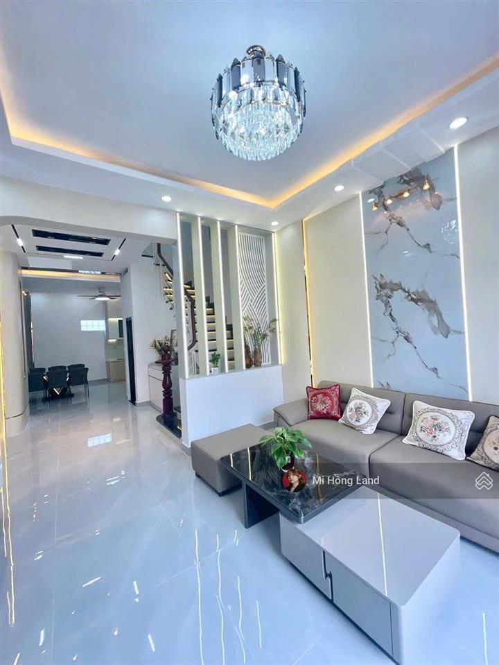 Nhà đẹp full nt cách q7 chỉ 500m, huỳnh tấn phát nhà bè, 4 tầng, 6t5 tl