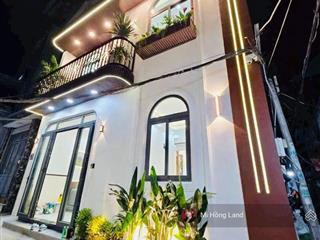 Bán căn góc 2 mặt tiền full nt, huỳnh tấn phát q7, 2 tầng, 6t5 tl