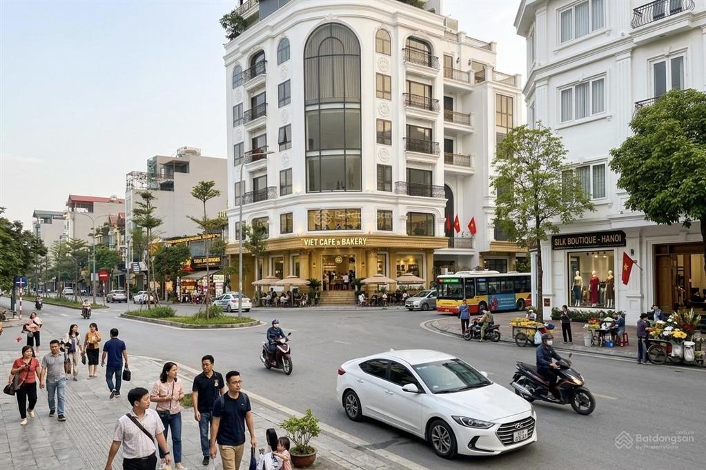 Bán nhà trúc khê phân lô vỉa hè ô tô, lô góc 2 mặt tiền toà nhà 8 tầng thang máy, qh ổn định sổ đỏ