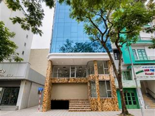 Bán nhà mặt phố lê trọng tấn, 2 mặt tiền ô tô, 8 tầng mới, dòng tiền 1,5 tỷ/ năm, dtsd 112m2.