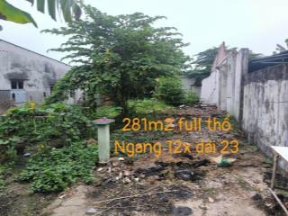 Chính chủ lô đất quận 9 full thổ cư 281m2 ngang 12m chỉ 10tỷ
