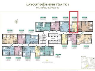 Chính chủ cần bán gấp căn studio tòa tc1 , canopy , vinhomes smart city.