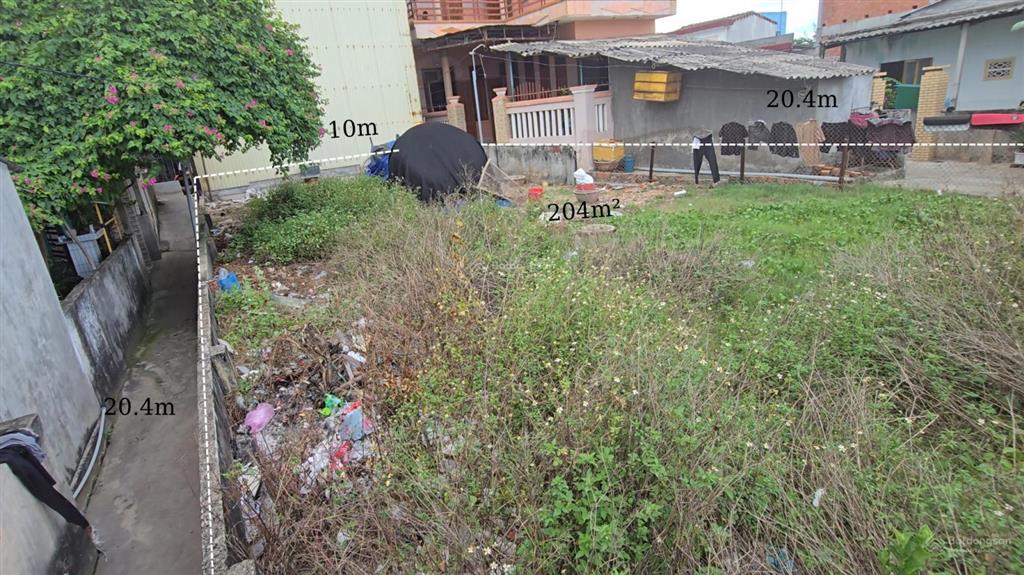Chính chủ bán đất view sát biển mỹ khê 204m², mặt tiền 10m, 2 hẻm, đông nam, không dính qh, 5,5 tỷ