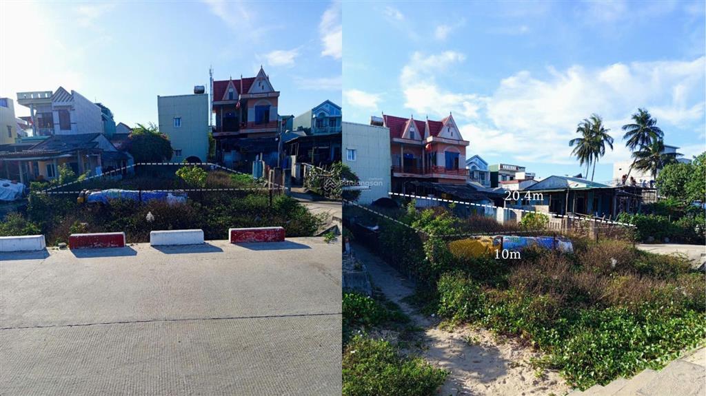 Chính chủ bán đất view sát biển mỹ khê 204m², mặt tiền 10m, 2 hẻm, đông nam, không dính qh, 5,5 tỷ