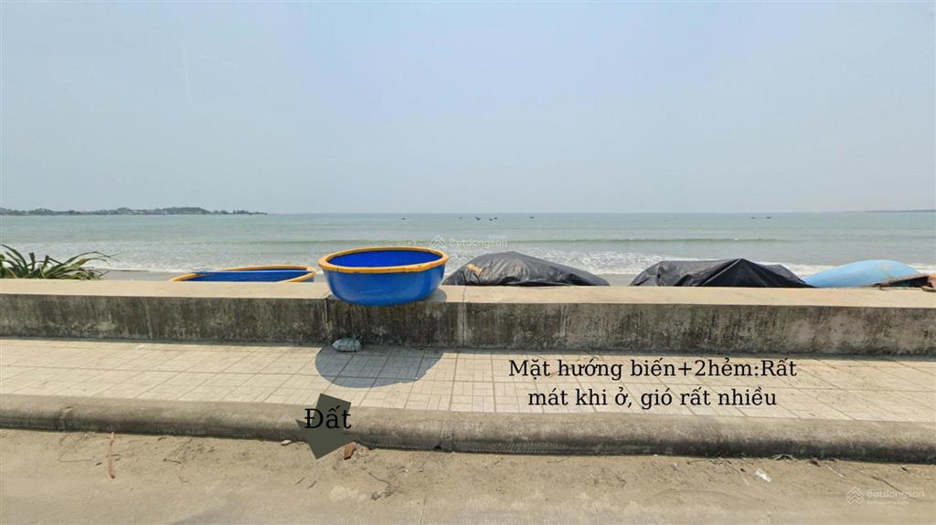 Chính chủ bán đất view sát biển mỹ khê 204m², mặt tiền 10m, 2 hẻm, đông nam, không dính qh, 5,5 tỷ
