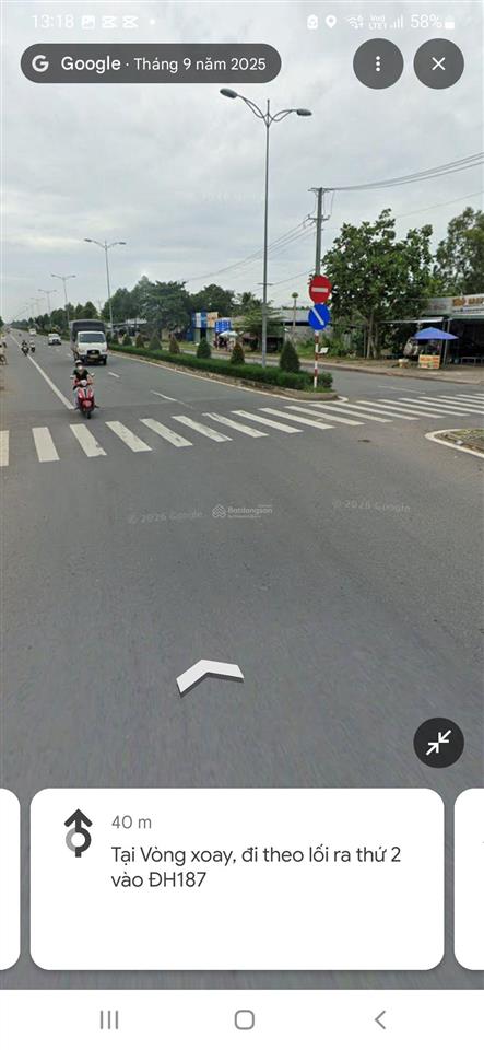Bán đất mặt tiền đẹp vòng xoay giao long