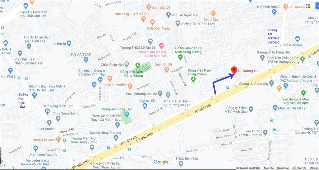 Cho thuê phòng trọ tại khu dân cư nam hùng vương phường an lạc