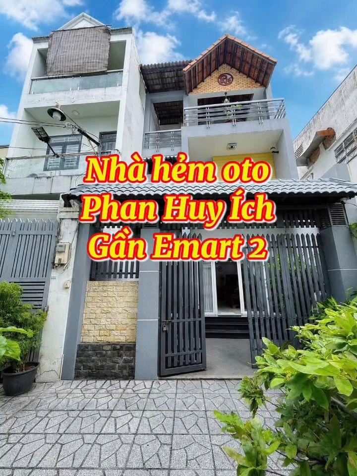 HẺM Ô TÔ - NHÀ 85M² 3 TẦNG - Ô CHỜ THANG MÁY - GẦN EMART & SÂN BAY - 13 TỶ