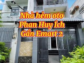 HẺM Ô TÔ - NHÀ 85M² 3 TẦNG - Ô CHỜ THANG MÁY - GẦN EMART & SÂN BAY - 13 TỶ
