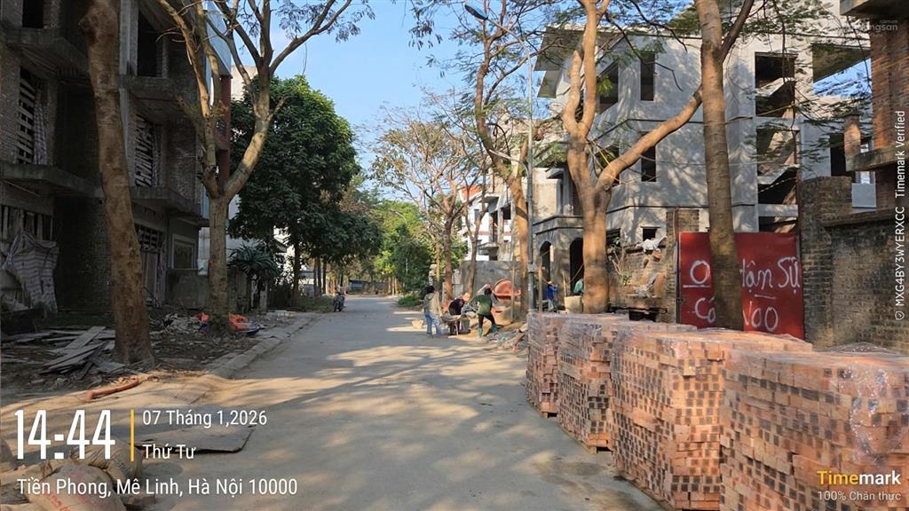 Bán nhanh liền kề băng 2 khu đô thị hà phong, 160m2, mặt tiền 8m, 83 triệu/m2 bao gồm xây dựng