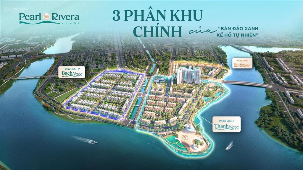 Biệt thự pearl rivera hà nội không gian sống riêng tư, đẳng cấp phía bắc hà nội