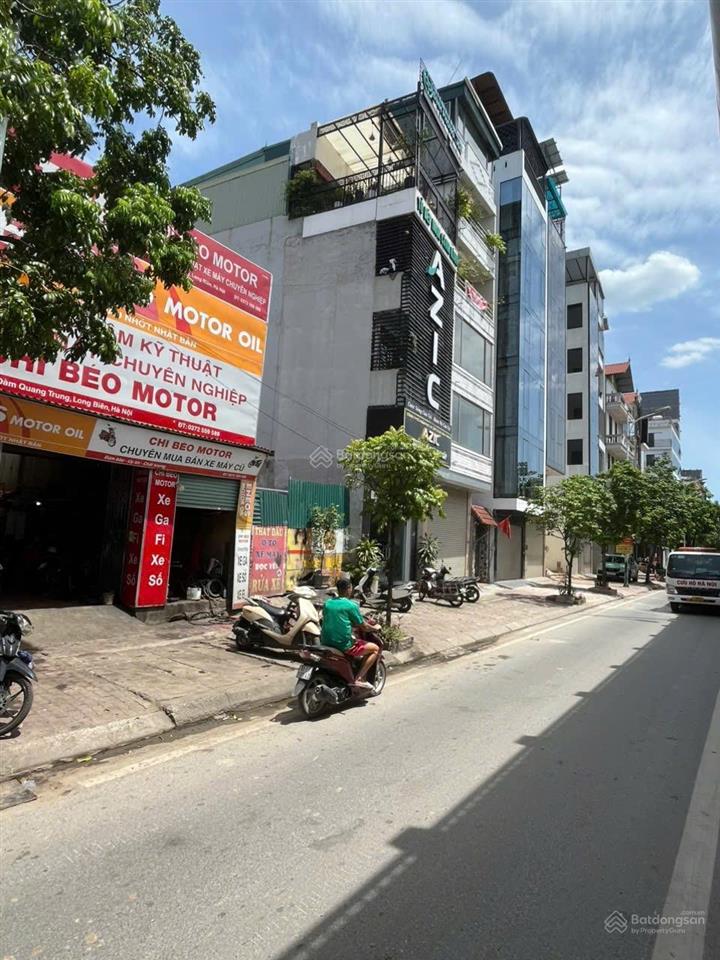 Bán nhà mặt phố đàm quang trung long biên 5 tầng 80m dân xây ô tô tránh vỉa hè kinh doanh sầm uất