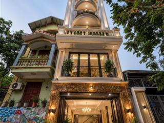 Bán nhà mặt ô tô tránh vỉa hè 2 bên kinh doanh đỉnh 7 tầng tân cổ xây mới gần 60m2 view hồ
