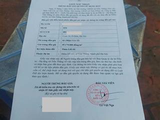 Đất đấu giá thôn yên bài xã tiến thắng hà nội