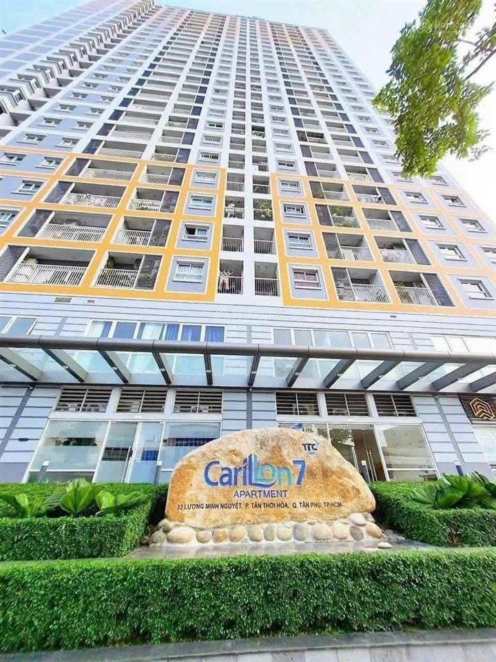 Hàng hiếm cần bán gấp ch carillon 7, 2pn, 1wc, 65m2, ở ngay, ngân hàng cho vay 70%
