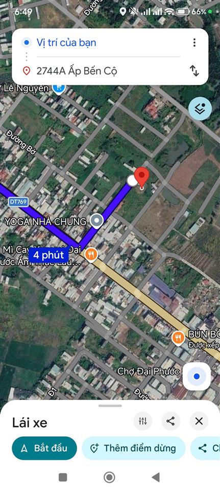 Bán nhà vườn thổ cư 205m2, cách lý thái tổ 150m, xã đại phước, tp đồng nai