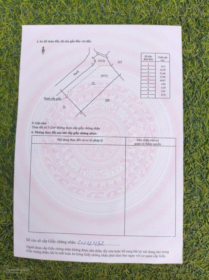 Bán đất phú hữu, 2,9 tỷ, 1429m2, thuộc nhóm đất ở phân khu đại phước 1