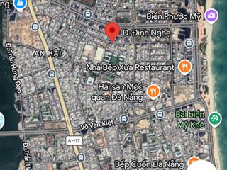 Mặt tiền dương đình nghệ vip ngay phố hàn, trung tâm du lịch sầm uất nhất sơn trà.