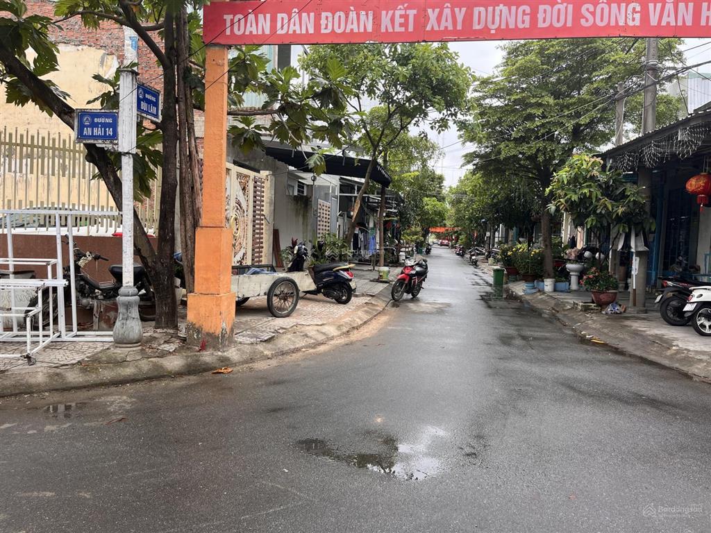 Căn góc mặt tiền lên đường 5m khu an hải, dt gần 90m2 ngang 6m7 hiếm tìm