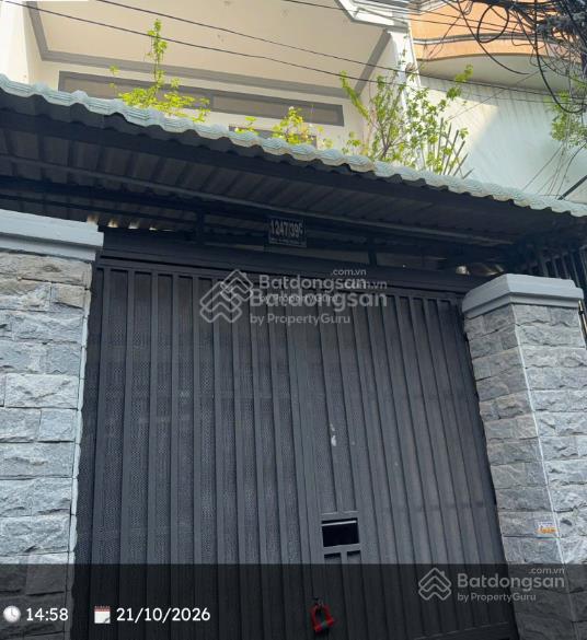 3,99 tỷ shr hoàn công 1247/ huỳnh tấn phát q7 4x12m
