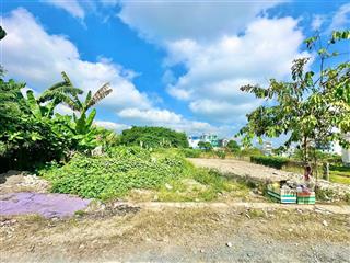 Bán nhanh đất đẹp giá rẻ 80m2 thổ, shr, sát đường tô ký huyết mạch hóc môn. giá 1tỷ6