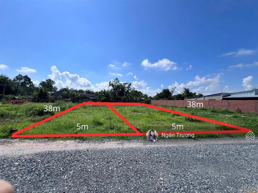 Bán đất gần kcn thành thành công  an hòa  trảng bàng  180m2 xây được dãy 10 phòng trọ