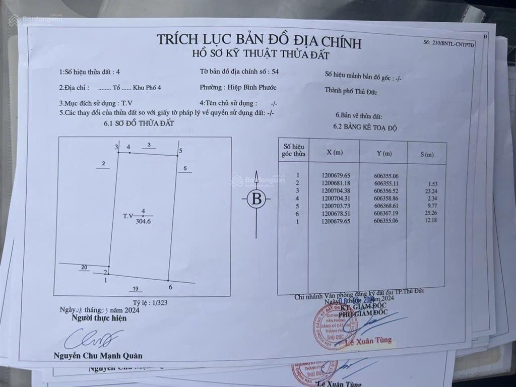 Bán đất full thổ cư, diện tích lớn 490m phù hợp xây căn hộ dịch vụ, khách sạn