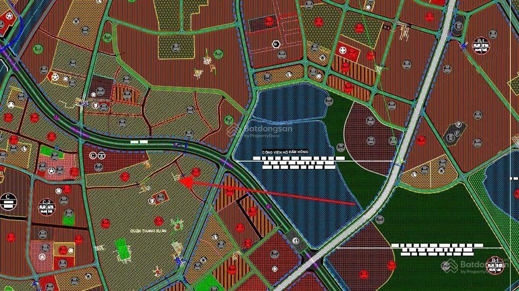 Bán đất bùi xương trạchkhương đìnhhà nội, 101m,.sổ đỏ đẹp.giá đầu tư xây ccmn dòng tiền khủng