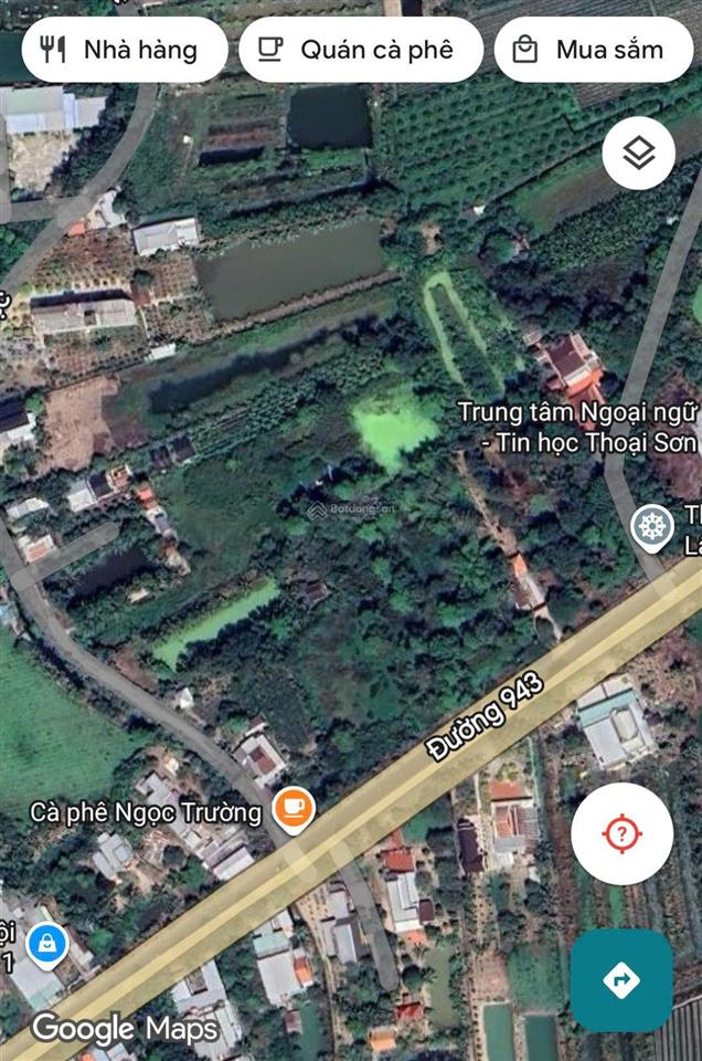 Nền thổ cư. mặt tiền 8m, đt 943 bốn làn xe, giá tốt