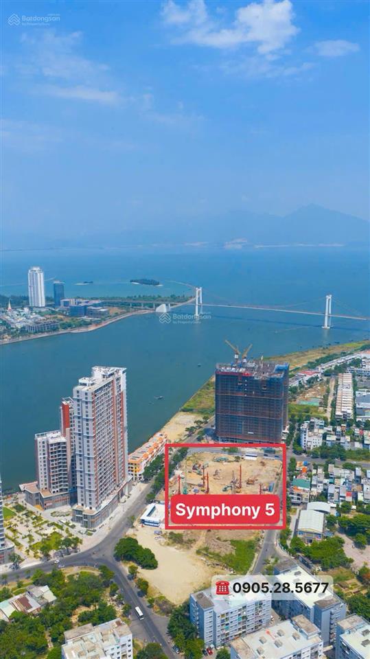 2 tỷ 732 sở hữu căn 1pn+1 | symphony 5 đà nẵng | view công viên